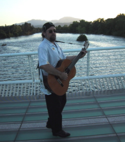 Jorge at the Sundial Bridge Gala opening